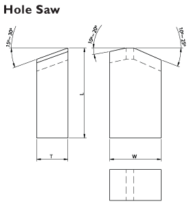 hole saw tips