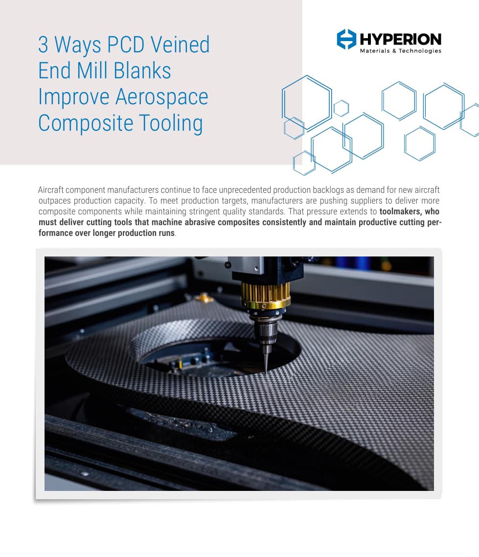 Aerospace Composite Tooling End Mill Blanks