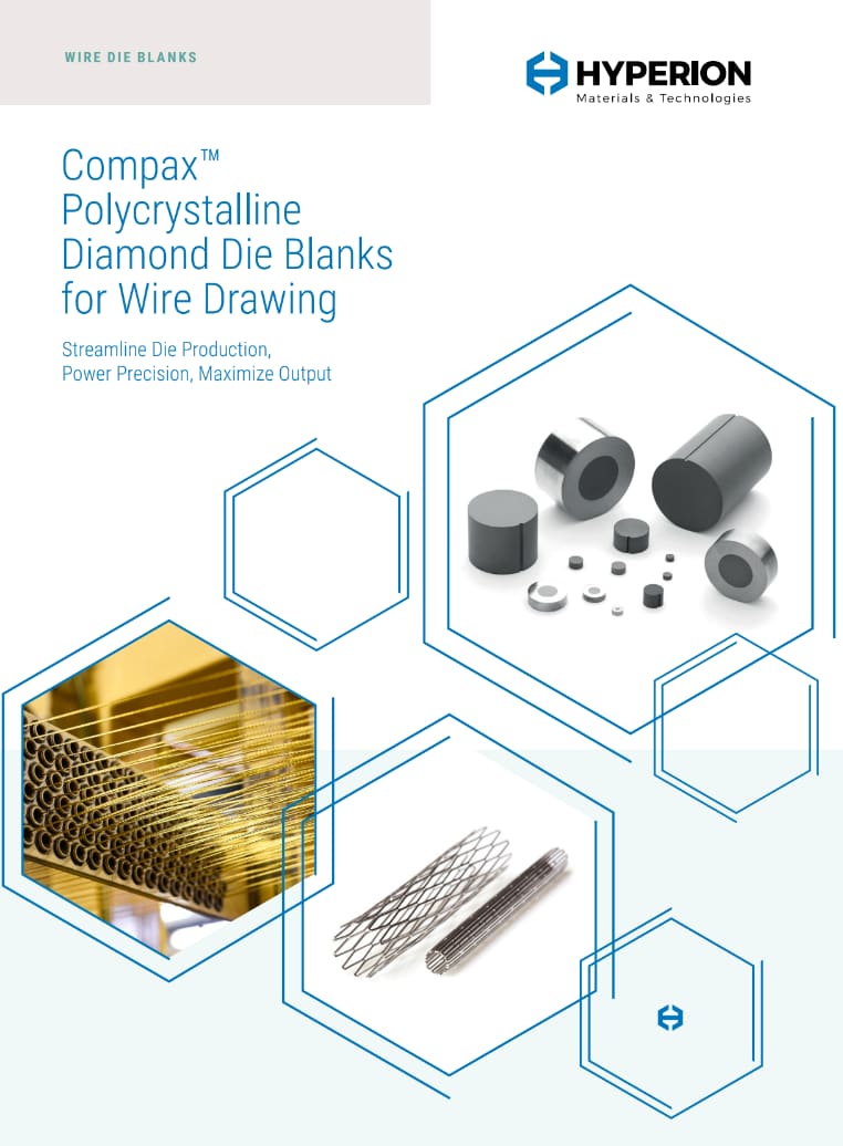 PCD Die Blanks for Wire Drawing