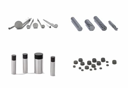 PCD & Carbide Rods Tool Blanks for Aerospace Manufacturing