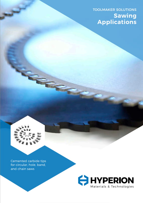 Sawing Applications Brochure