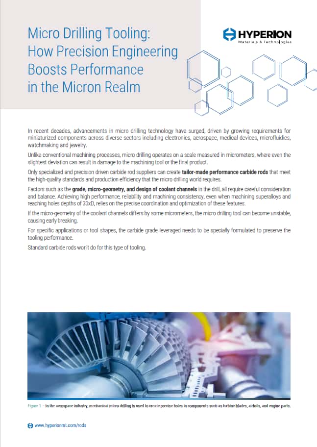 Micro Drilling Tooling
