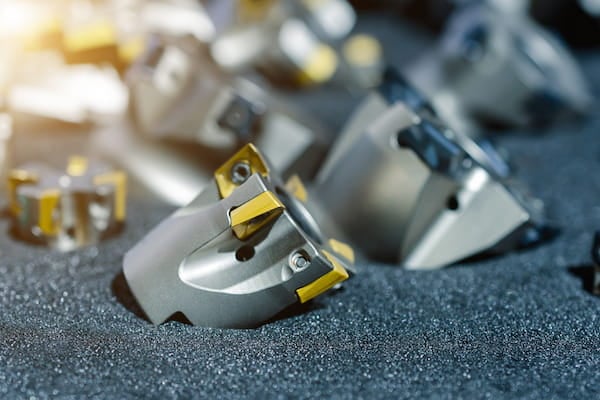 Milling Cutter with Prototyped Insert Blanks