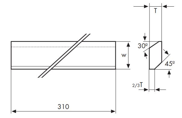 RW FF Cemented carbide strip