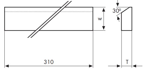 RW RF Cemented carbide strip