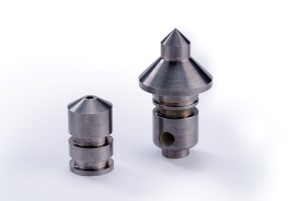 Hyperion cemented carbide erosion-resistant components
