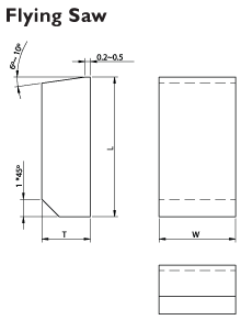 flying saw tip