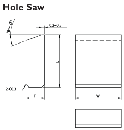 hole saw tips